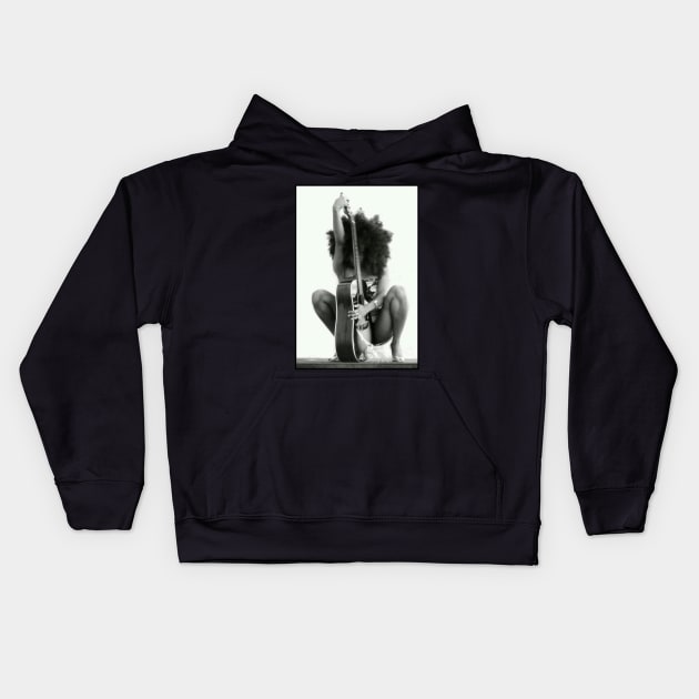 Erykah Badu | Vintage RNB Kids Hoodie by Sarah Agalo